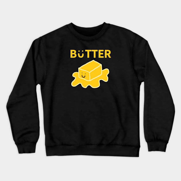 butter Crewneck Sweatshirt by zzzozzo